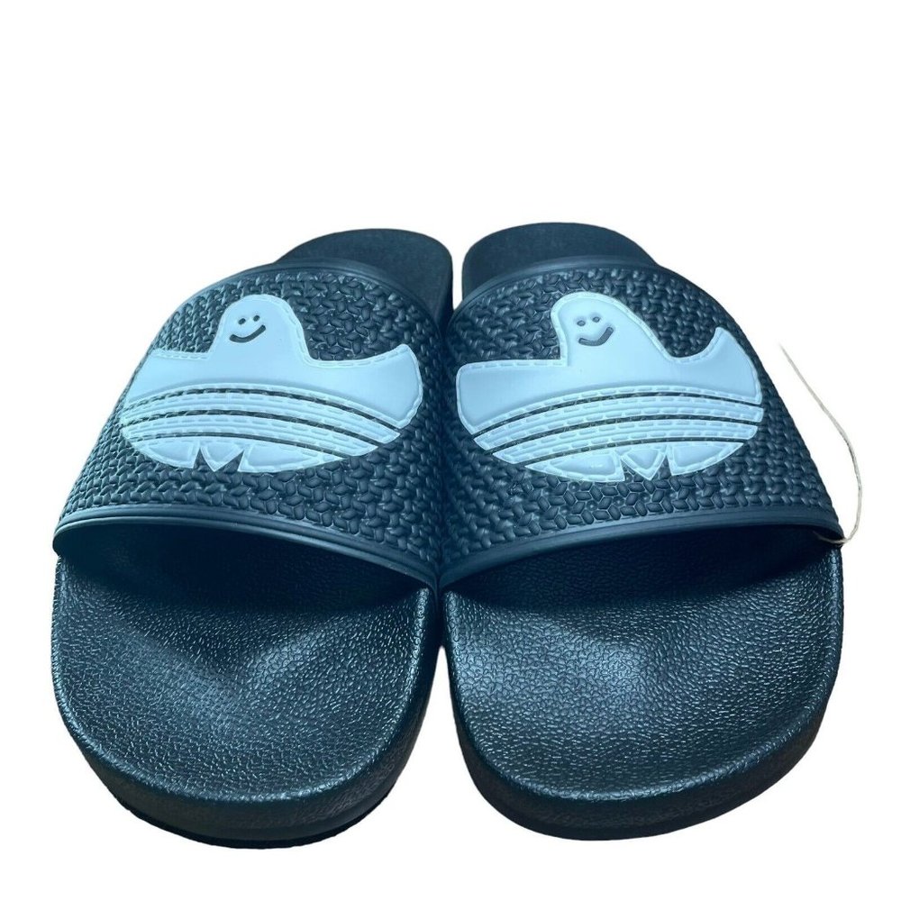 Adidas x Mark Gonzales Shmoofoil Slide Black FY6849 Men Size 8 - Picture 6 of 9
